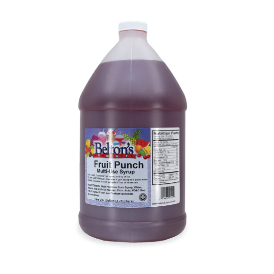 Belton Foods Syrup Multi-Use 1Gal 3.78L Assorted Flavors 