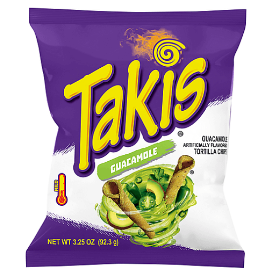 Takis Corn Tortillas Chips 20 Units Per Box Size 3.25oz