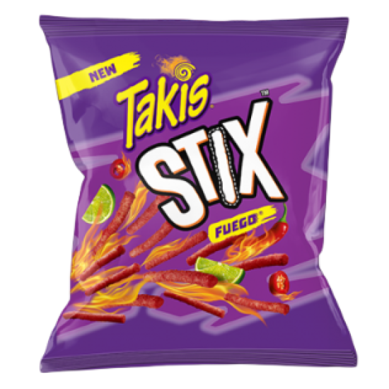 Takis Corn Tortillas Chips 20 Units Per Box Size 3.25oz