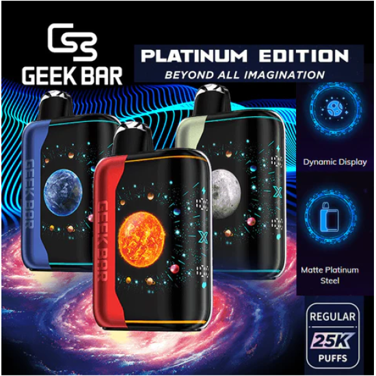 GEEKBAR PLATINUM EDTION 25k 5ct