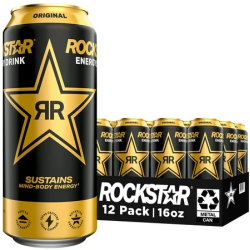 ROCKSTAR ORIGINAL ENERGY DRINK 16 FL. OZ. 12 PACK CANS