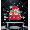 CHRISTMAS WINTER HAT POM POM 12PACK