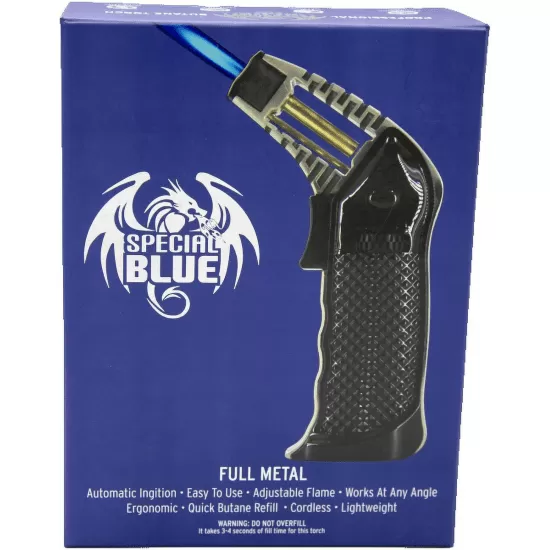 Special Blue Full Metal Butane Torch 