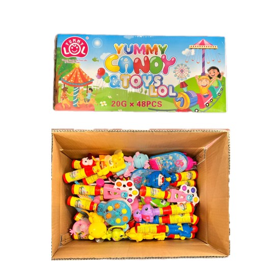 Yummy LOL Candy Toy (For Refill Display 48ct)