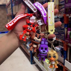 Key Chain In Bag With Assorted Figures Refill 12ct