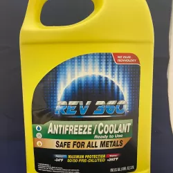 REV 360 Antifreeze Coolant (For Any Engine) 6Ct Per Box