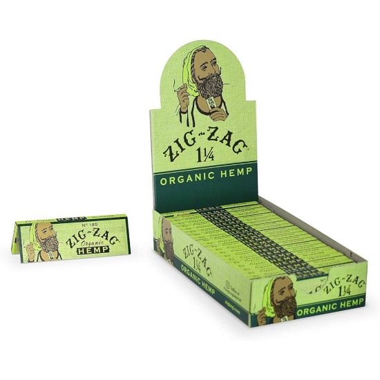 ZIG ZAG ORGANIC HEMP PAPER 24CT