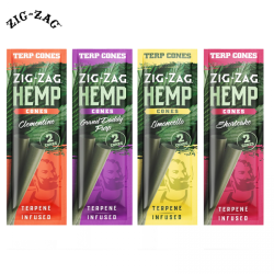 ZIG ZAG HEMP CONES WRAPS