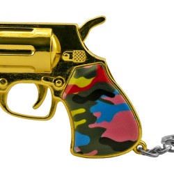  Torch Display Mini Revolver Key Chain 12CT