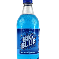 BIG BLUE SODA 24 PACK 20 OZ 591 ML