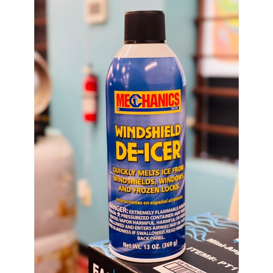 Mechanics Windshield De-Icer 12pack 13oz