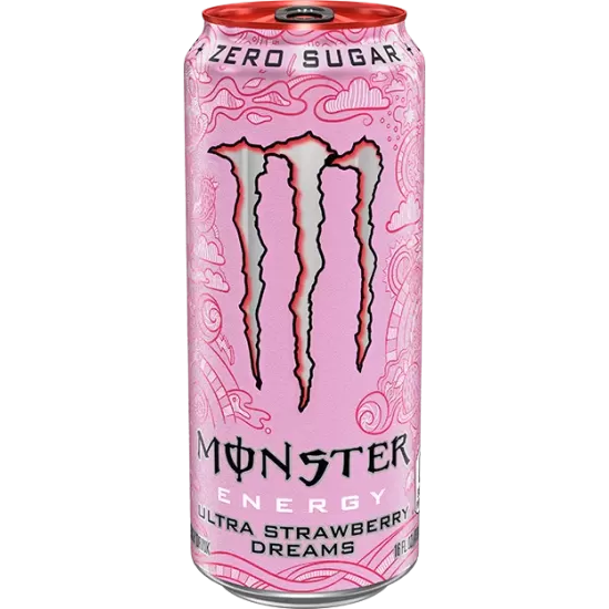  Zero (Ultra) Monster Drink's 24ct 16oz