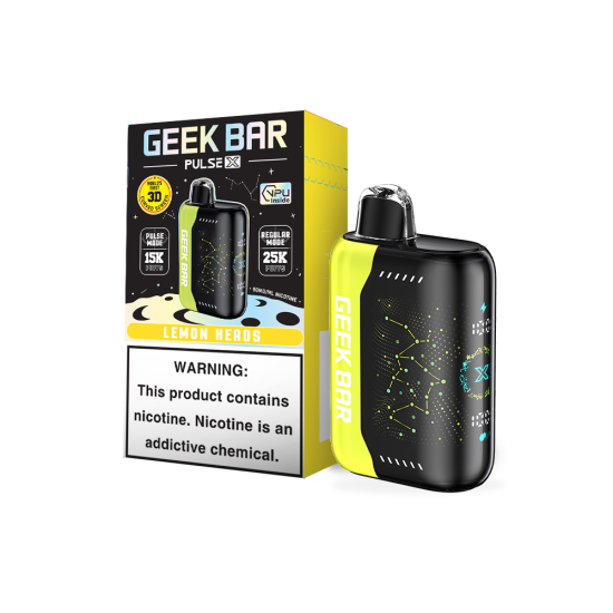 GEEK BAR PULSE X 25 PUFFS 5CT