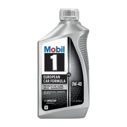 Mobil 1 FS European Car Formula Full Synthetic Motor Oil 0W-40, 1 Quart 