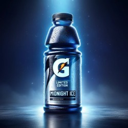 Gatorade Midnight Ice Limited Edition 28oz 15ct  