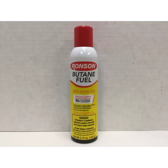 Ronson Butane Fuel Refillable Lighter Refill, 5.73 OZ, 