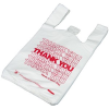 THANK YOU T-SHIRT CARRY-OUT BAG    1000 BAGS , 1/6 BARREL