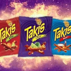 Takis Corn Tortillas Chips 20 Units Per Box Size 3.25oz